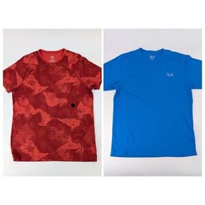 2 Athletic Shirt Men Large Under Armour Rush Tee Mountain Hardware Active Hiking